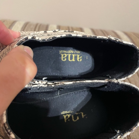 Ana Snake Print Booties - Picture 4 of 5